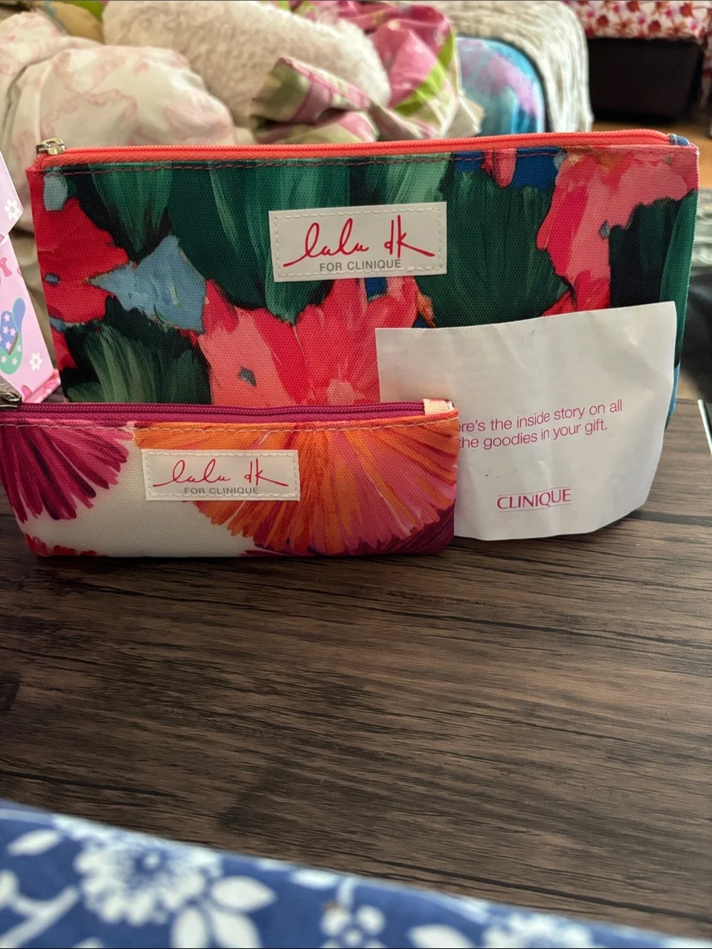 Clinique Lipstick & Skincare Set with Pink, Peach, Red Shades